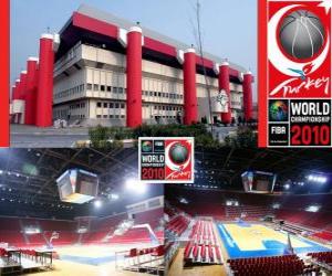 yapboz Spor Pavilion Salonu Abdi İpekçi İstanbul (FIBA Türkiye&#039;nin 2010 Dünya Basketbol Şampiyonası)
